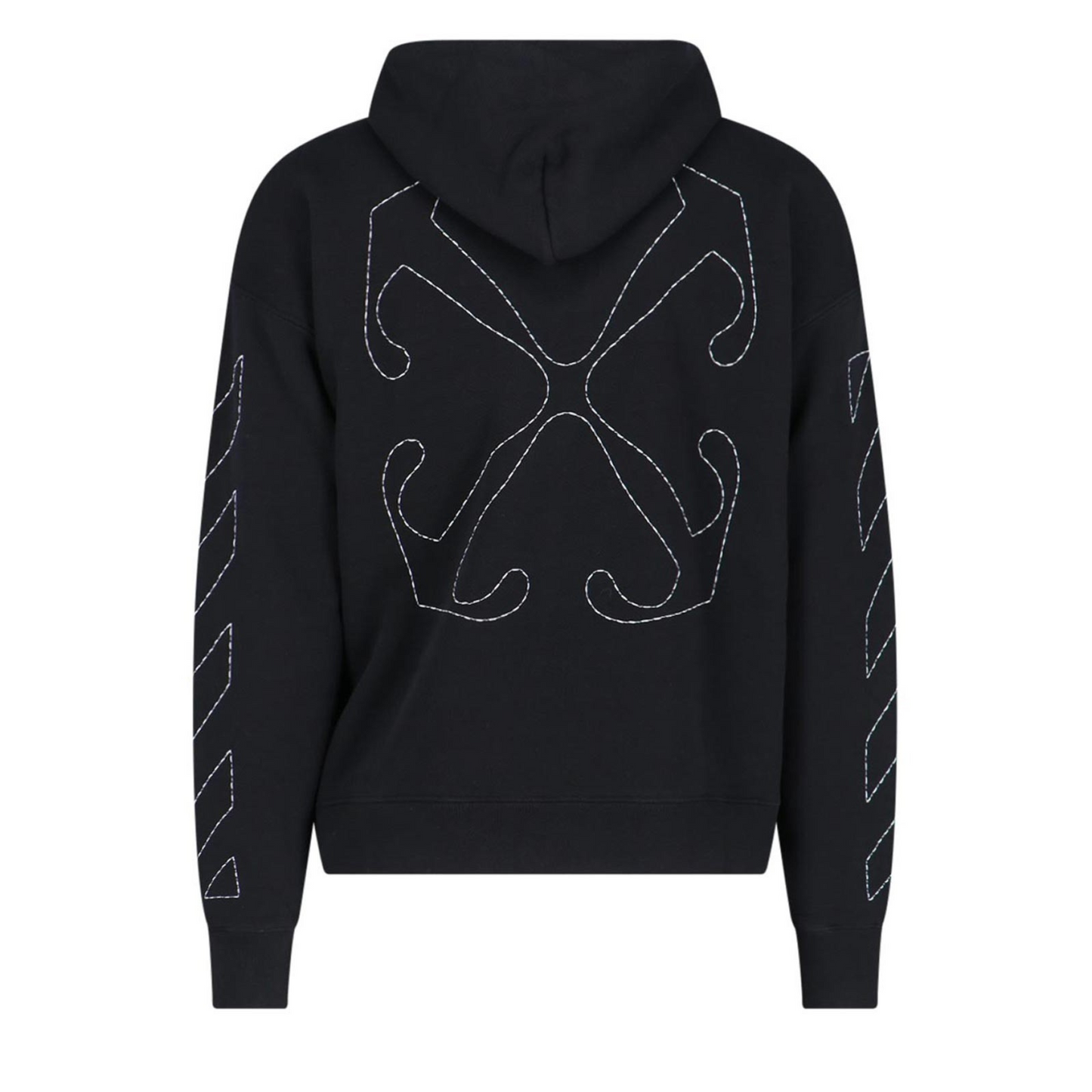 OFF-WHITE BORDER ARROW HOODIE