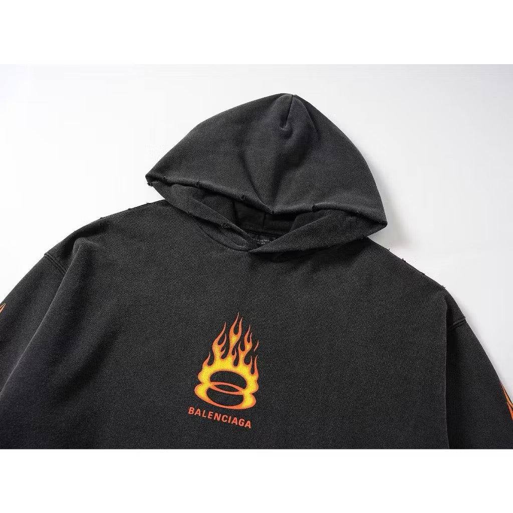 BALENCIAGA FIRE HOODIE