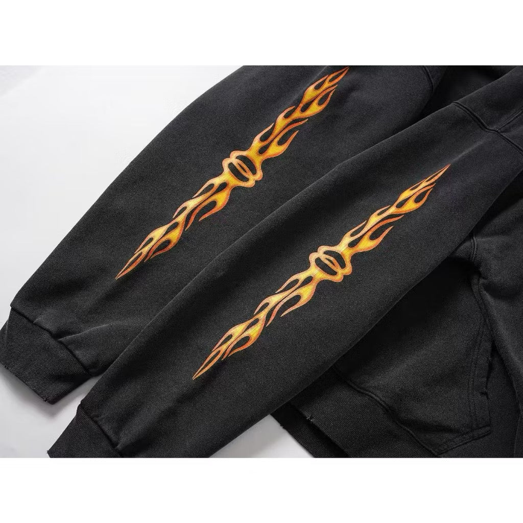 BALENCIAGA FIRE HOODIE