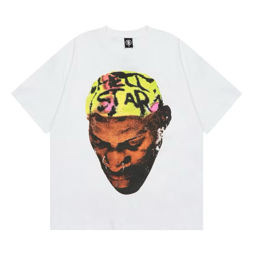 HELLSTAR RODMAN WHITE TEE