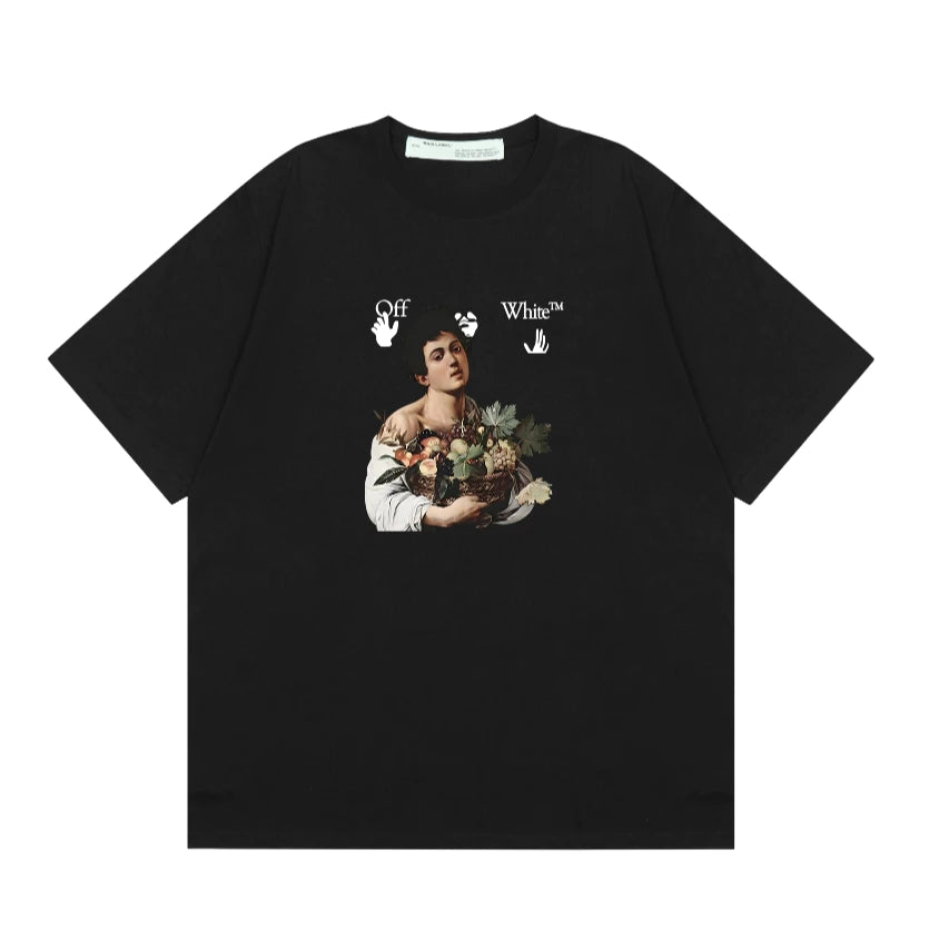 OFF-WHITE BASKET FRUIT TEE - VICE
