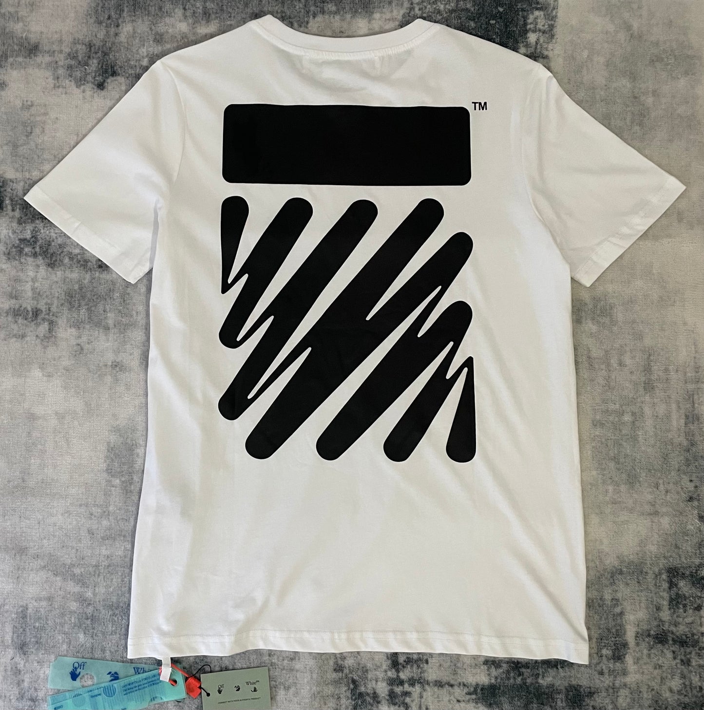 OFF-WHITE DIAGONAL WAVES TEE - VICE