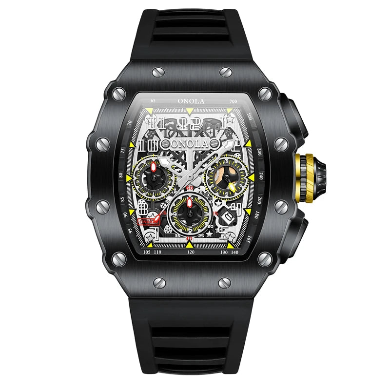 Tourbillon Luxury Watches Black Richard Mille Watch Precio De