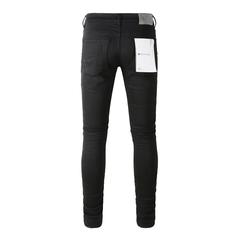 PURPLE JEANS BLACK SLIM FIT - VICE