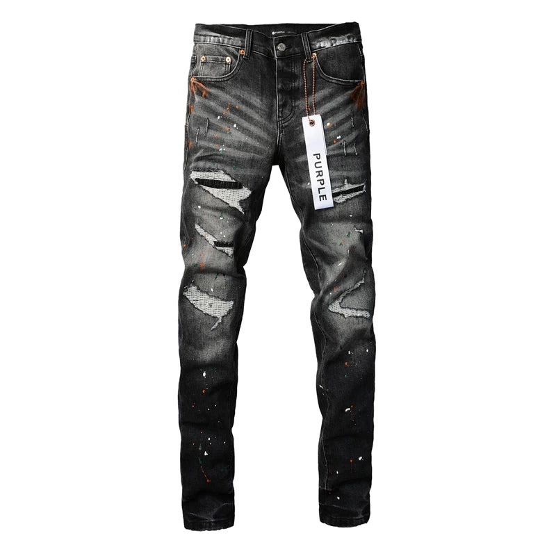 PURPLE JEANS GRAY SLIM FIT - VICE