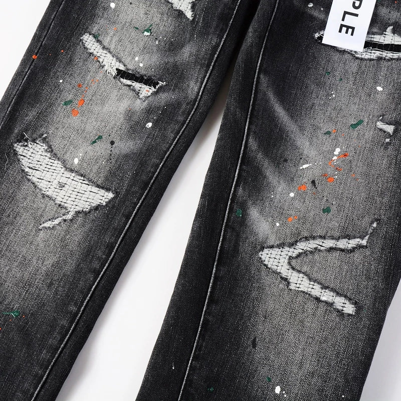 PURPLE JEANS GRAY SLIM FIT - VICE