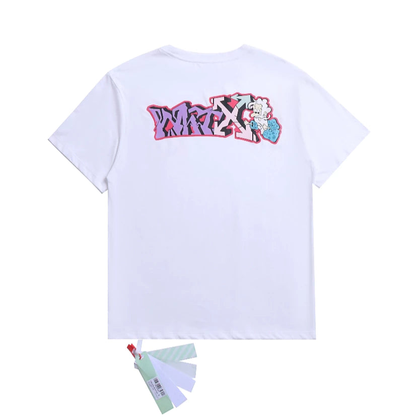 OFF-WHITE ANIMATED TEE