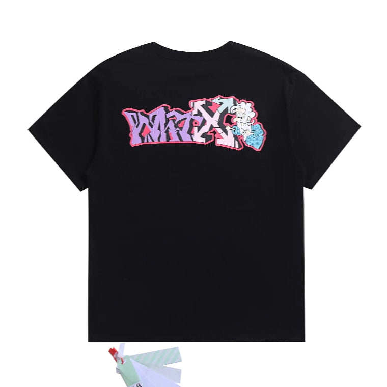 OFF-WHITE ANIMATED TEE