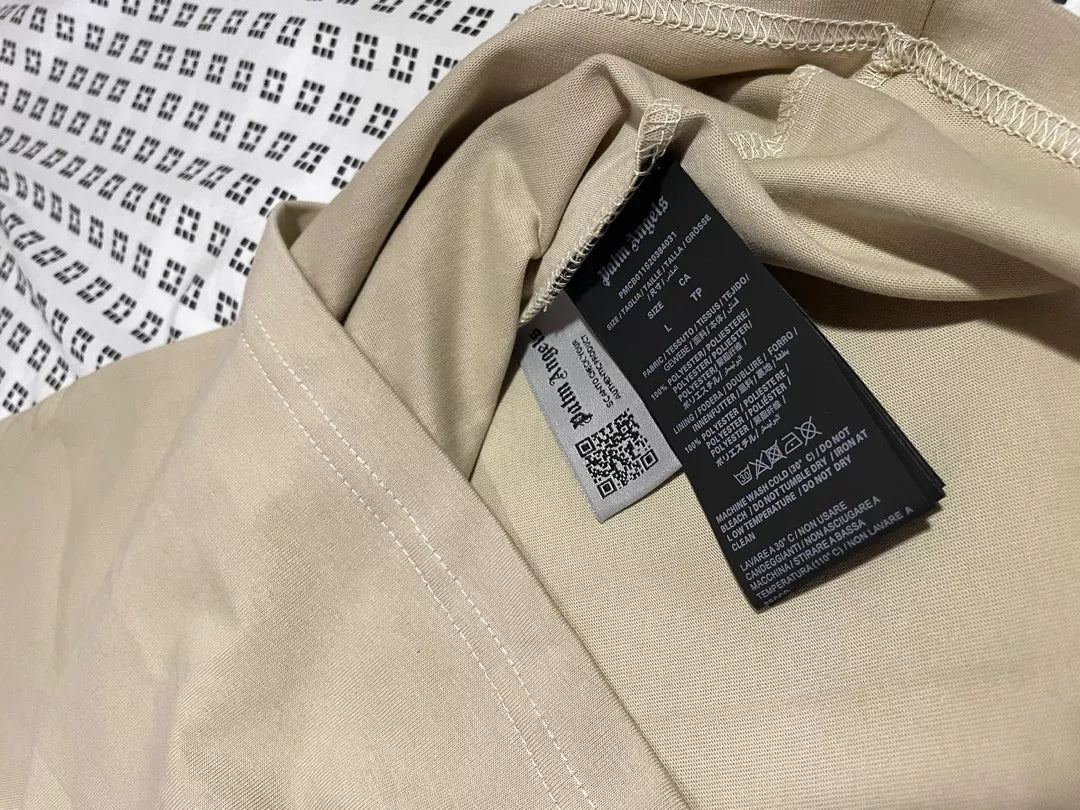 PALM ANGELS MIAMI BEIGE