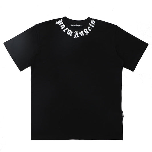 PALM ANGELS NECK LETTERS TEE