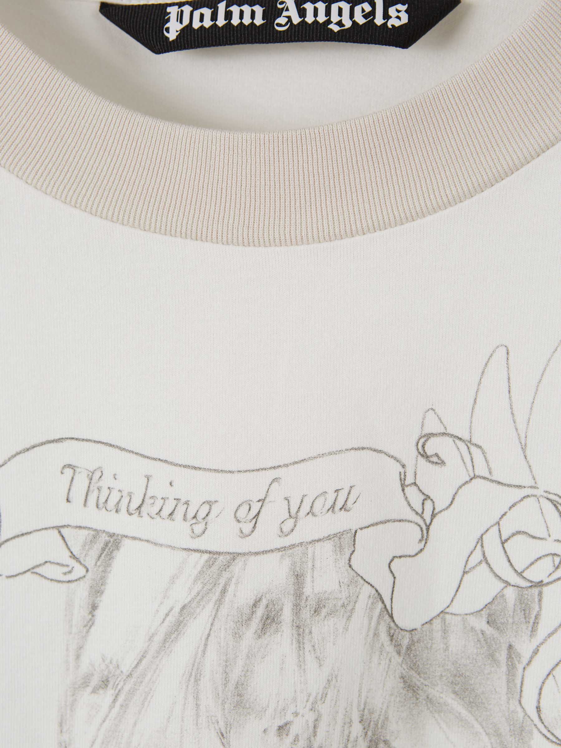 PALM ANGELS SPRAY TEE VICE