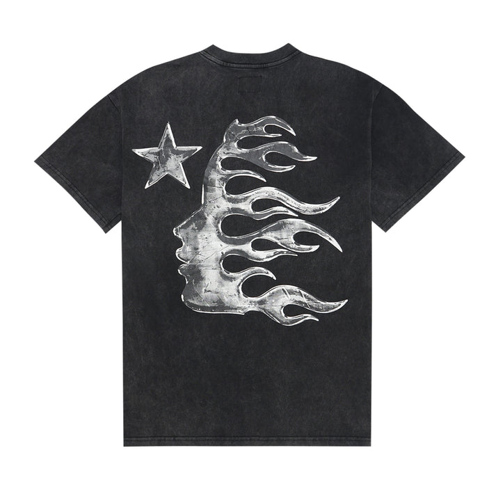 HELLSTAR SILVER LOGO TEE - VICE