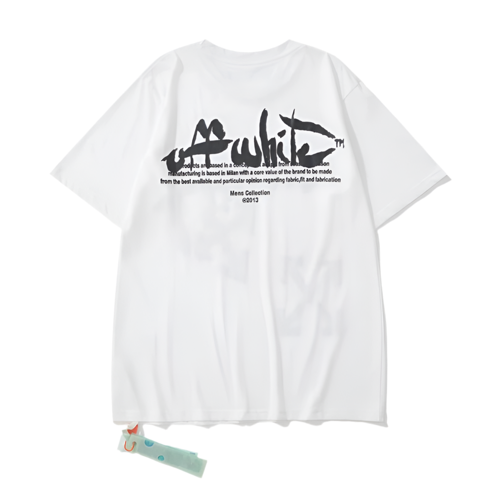 OFF-WHITE ARAB LETTERS TEE VICE