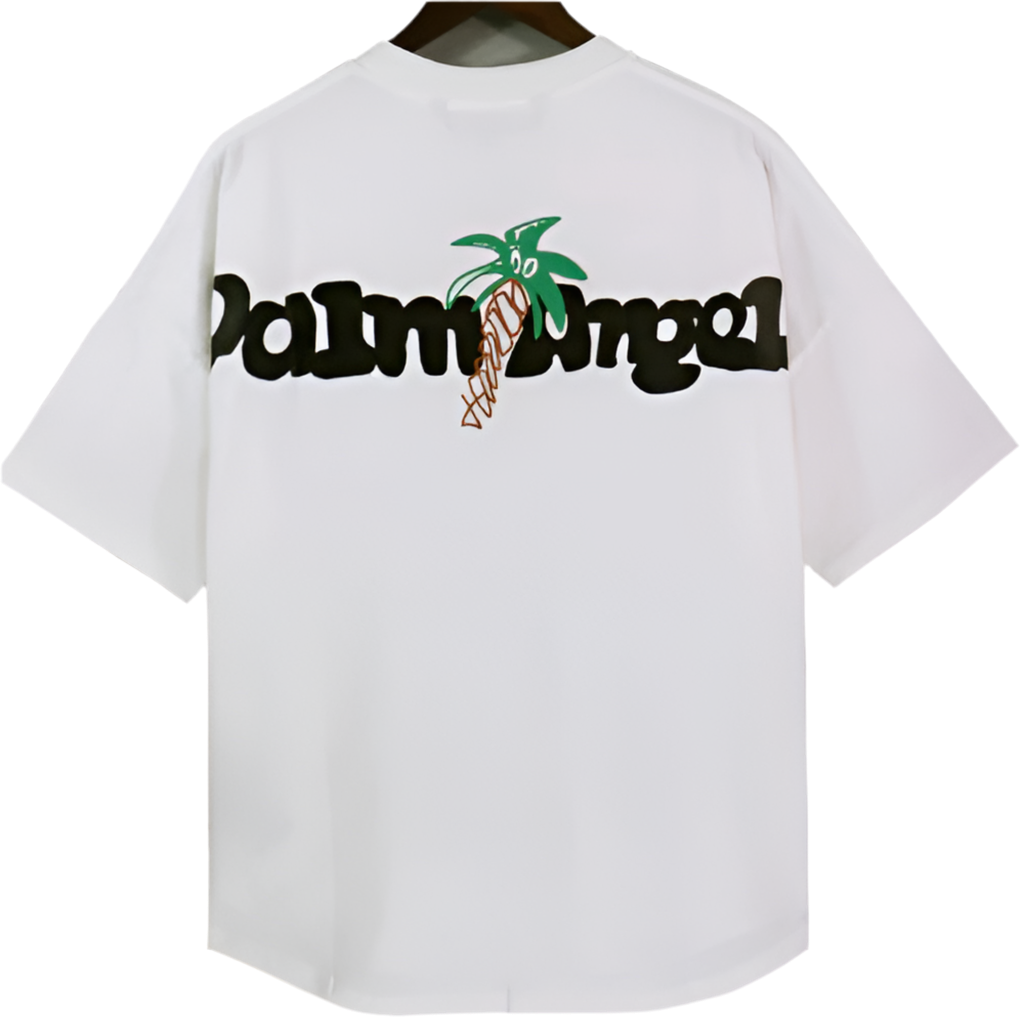 PALM ANGELS WHITE TEE - VICE