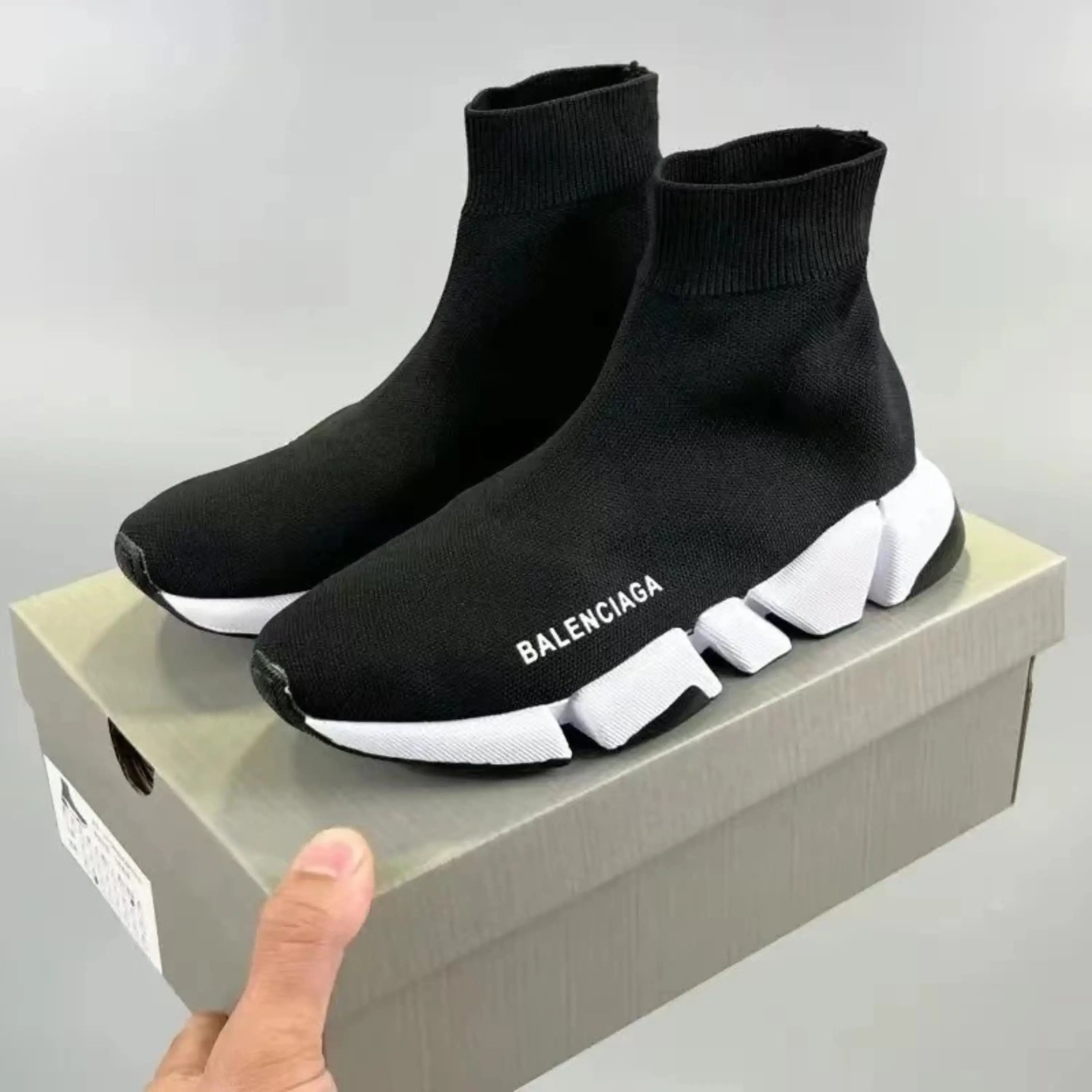 BALENCIAGA SPEED 2.0 BLACK/WHITE VICE