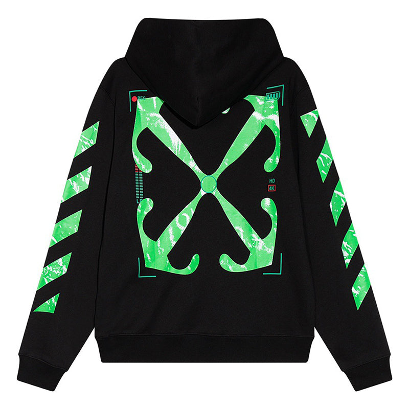 OFF-WHITE MOON CAM HOODIE - VICE