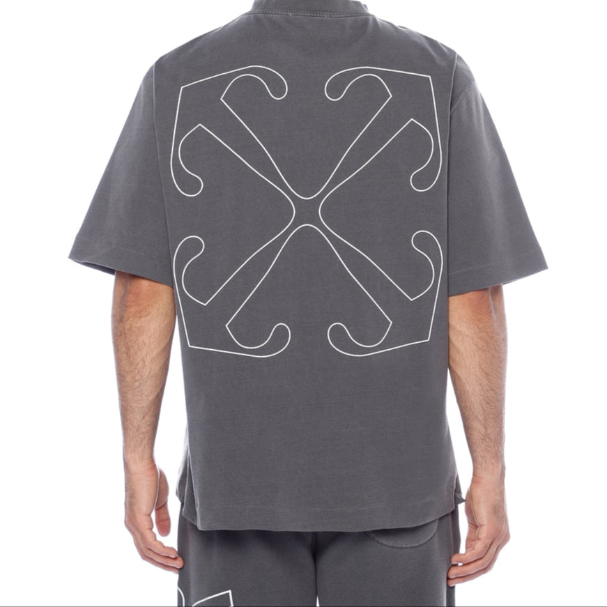 OFF-WHITE GRAY TEE VICE