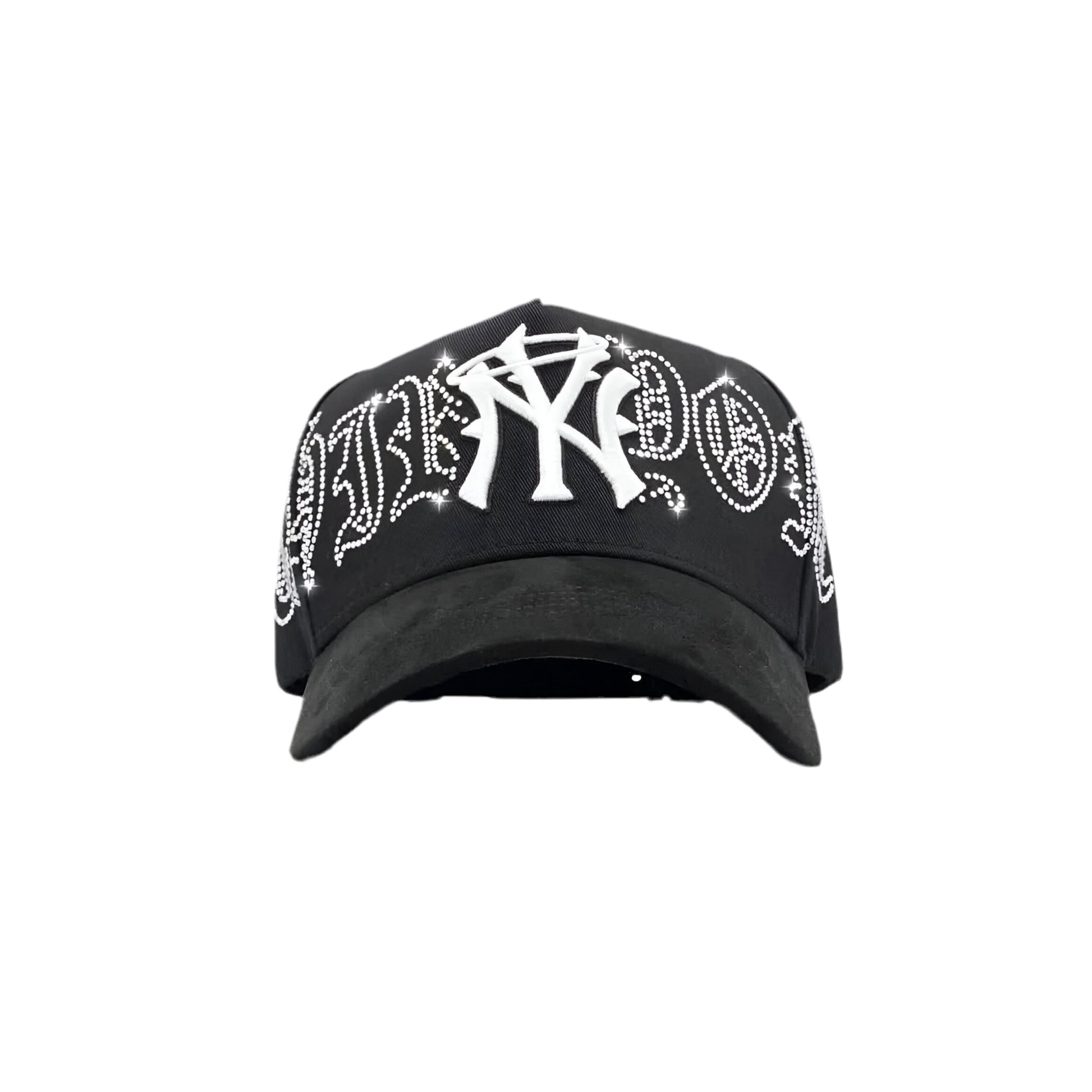 31 HATS NY CRYSTAL BLANCO