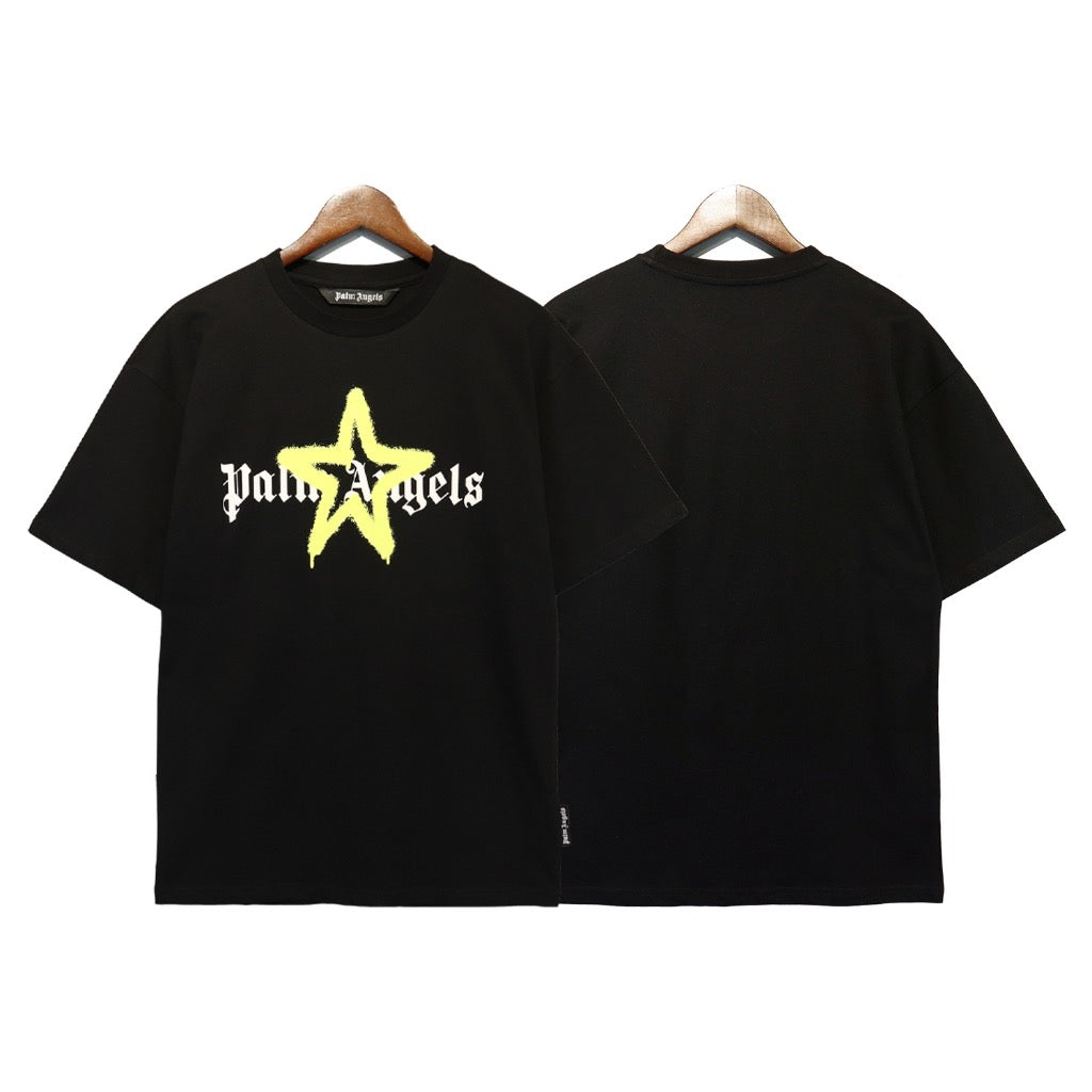 PALM ANGELS STAR SPRAYED TEE