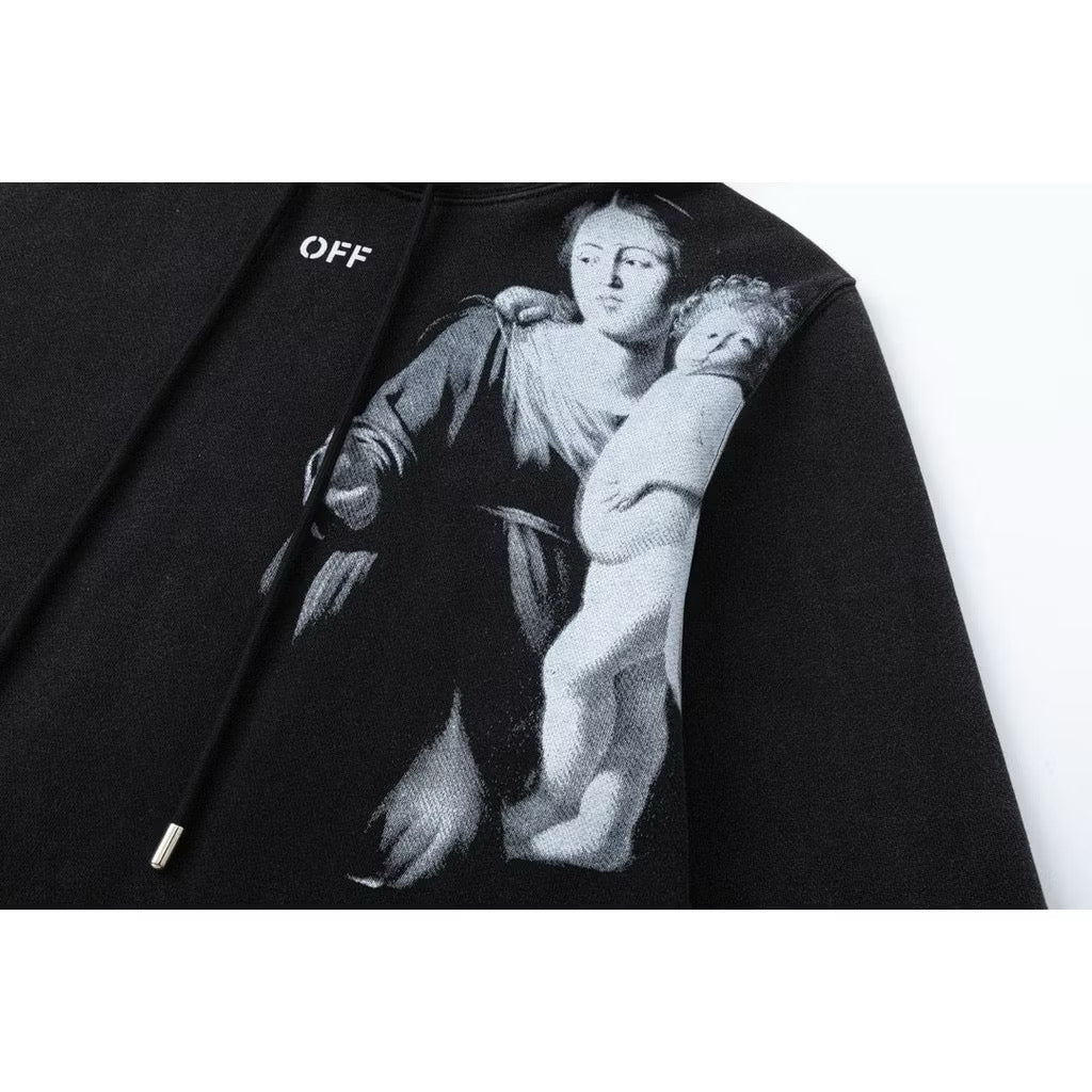 OFF-WHITE RELIGIOUS HOODIE
