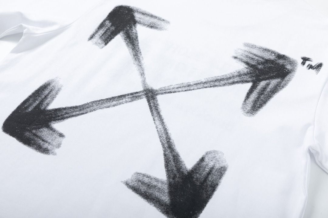 OFF-WHITE SPRAY MARKER ARROW TEE