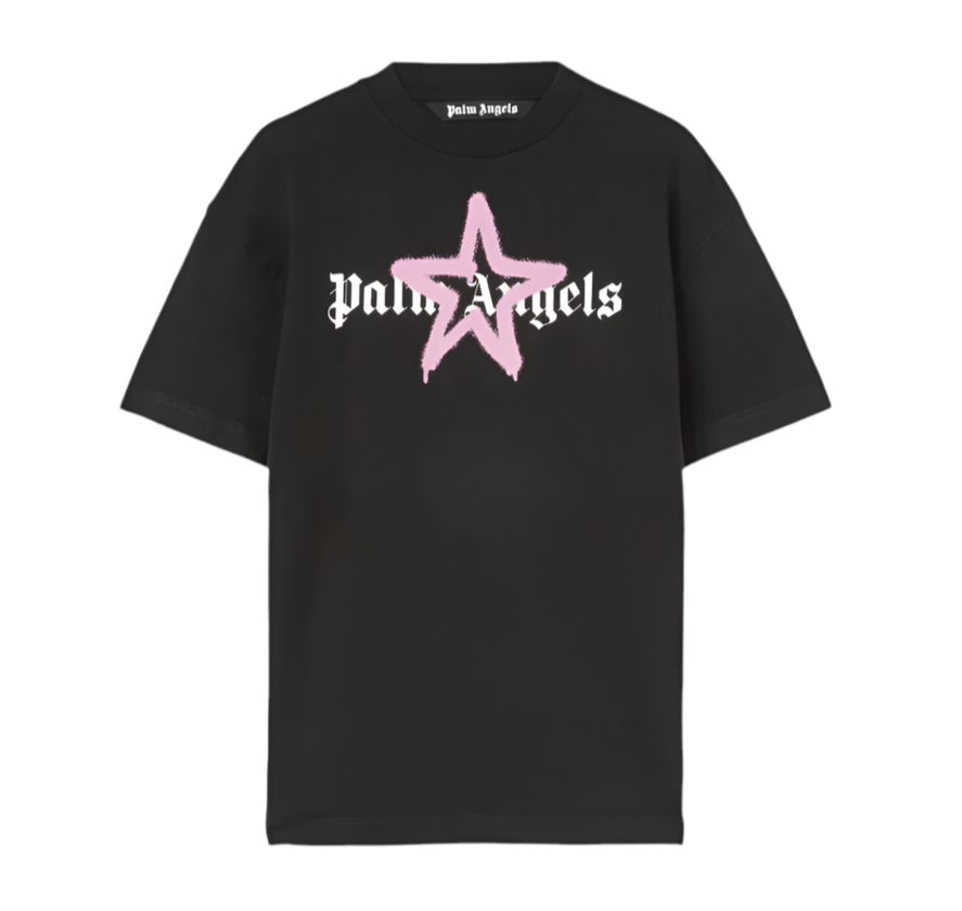 PALM ANGELS STAR SPRAYED TEE