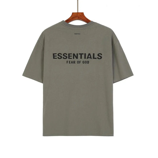 ESSENTIALS CARBON GRAY TEE - VICE