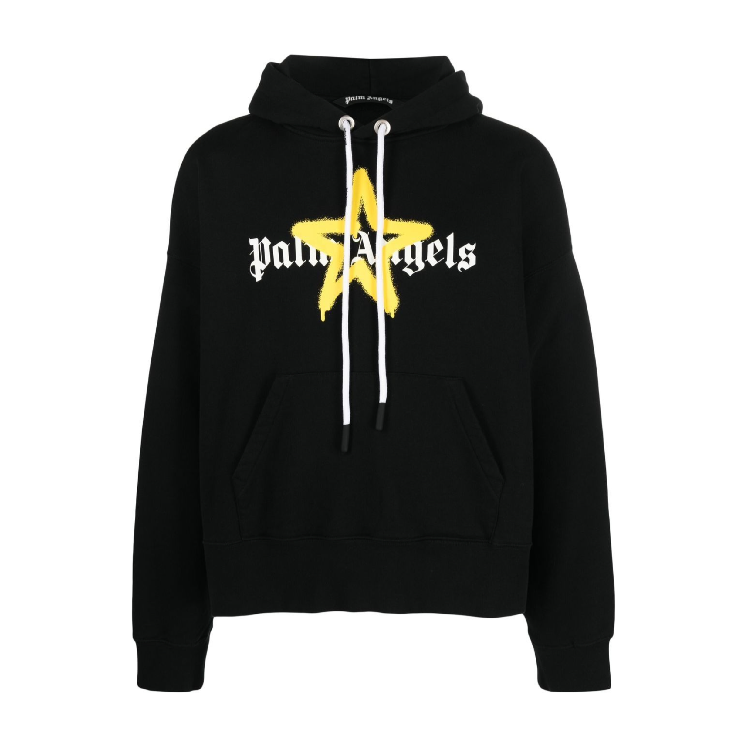 PALM ANGELS STAR SPRAYED HOODIE My Store