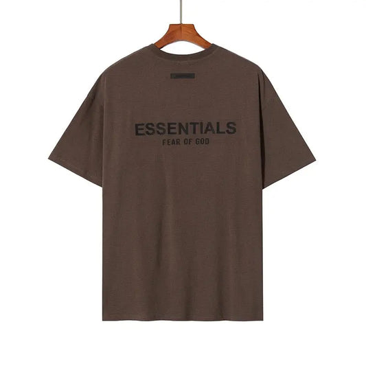 ESSENTIALS BROWN TEE - VICE