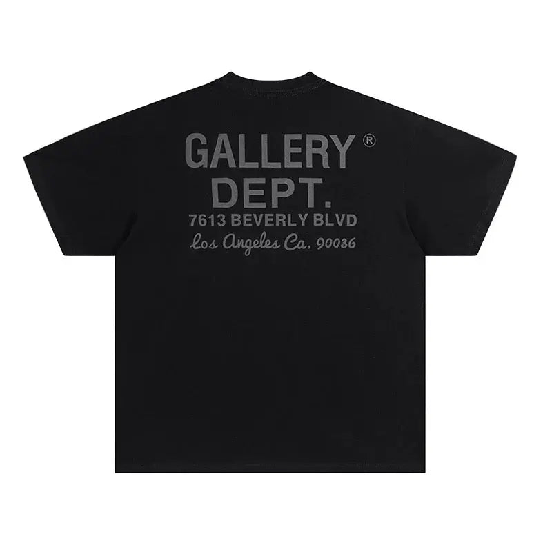 GALLERY DEPT BEVERLY BLACK TEE - VICE