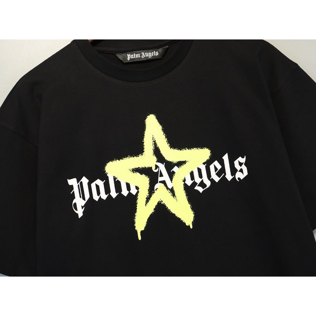 PALM ANGELS STAR SPRAYED TEE