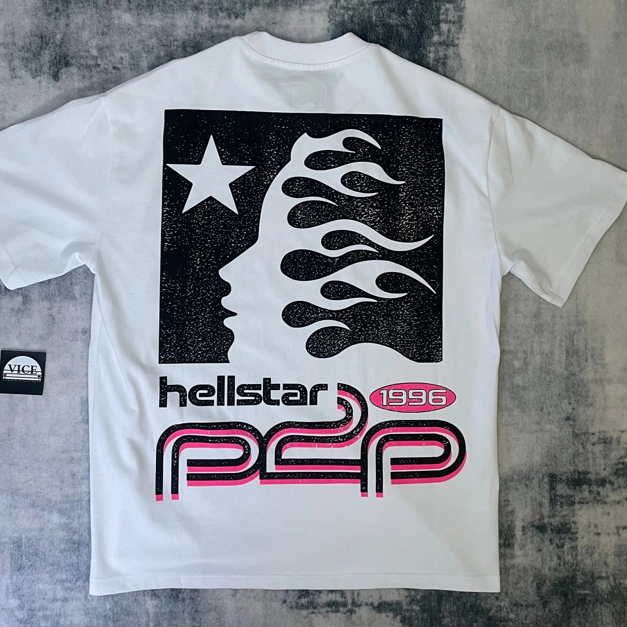 HELLSTAR SPORT WHITE TEE VICE