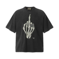 GALLERY DEPT. SKELETON SHIRT MIDDLE FINGER
