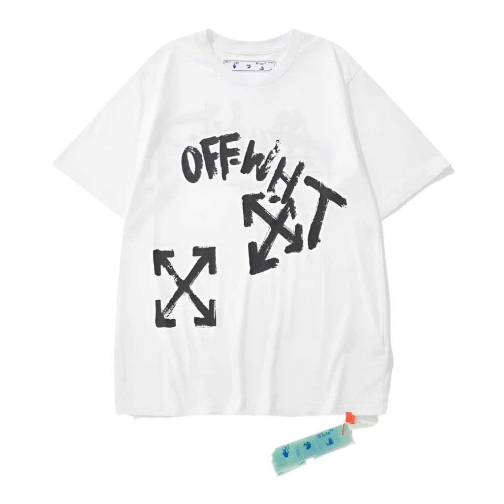 OFF-WHITE ARAB LETTERS TEE VICE