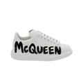ALEXANDER MCQUEEN GRAFFITI WHITE-BLACK - VICE