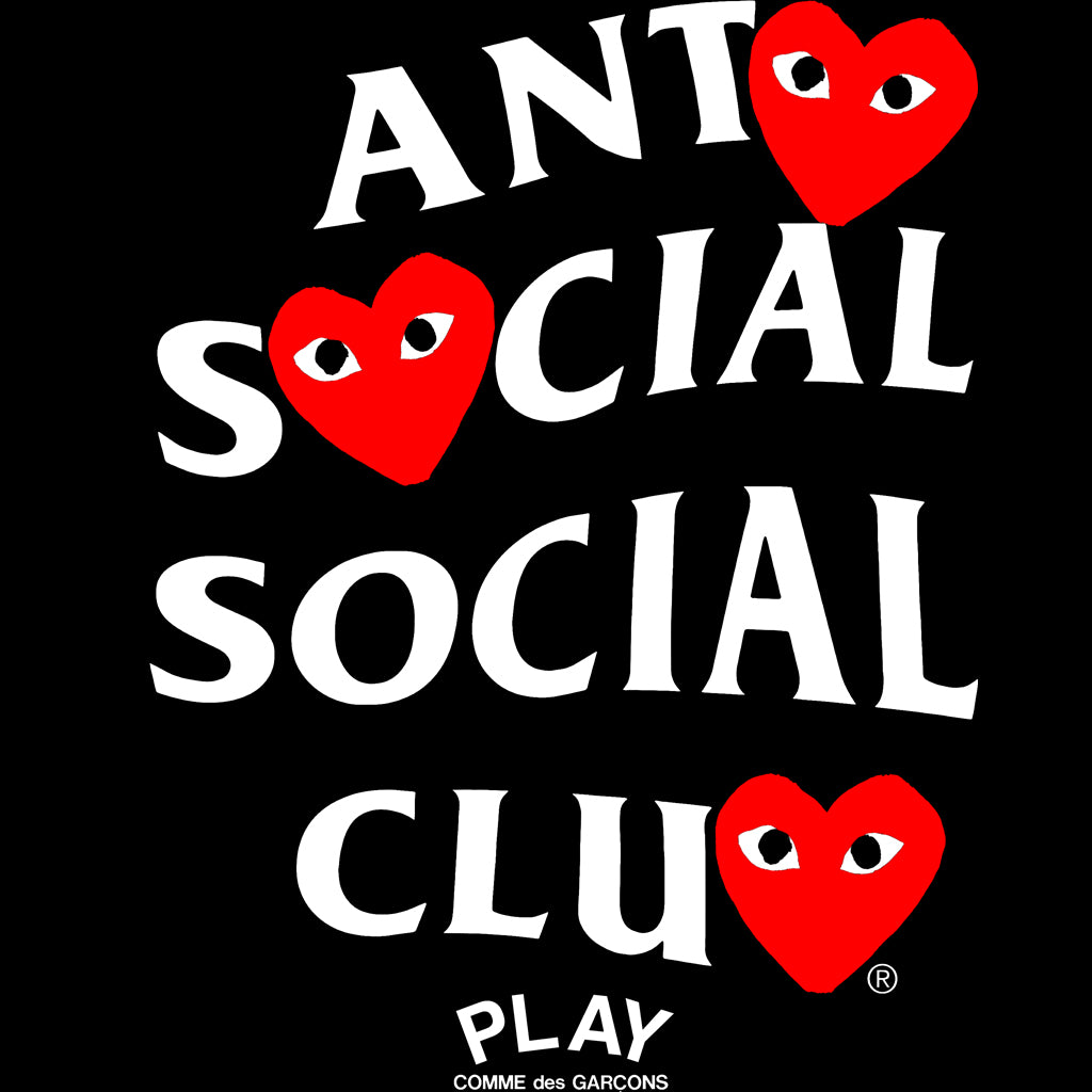 ANTI SOCIAL SOCIAL CLUB COMME DES GARCONS HOODIE