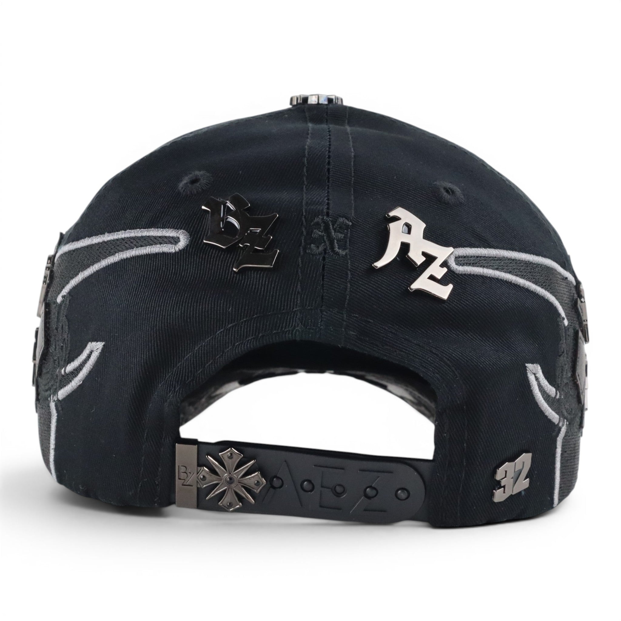 GORRA BAEZ X SHIFU "AB"Z TOTAL BLACK"