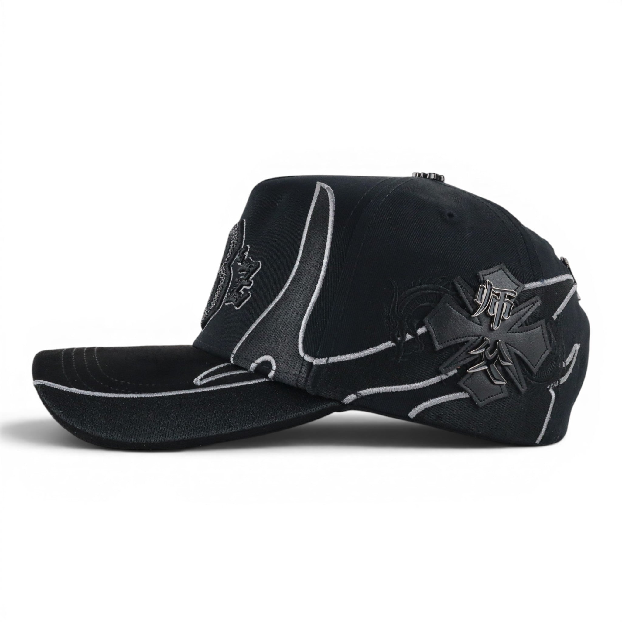GORRA BAEZ X SHIFU "AB"Z TOTAL BLACK"