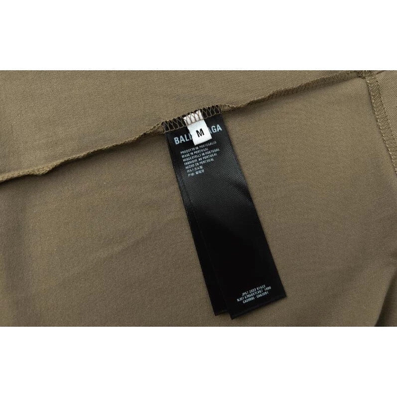 BALENCIAGA BROWN MOCHA TYPE TEE - VICE