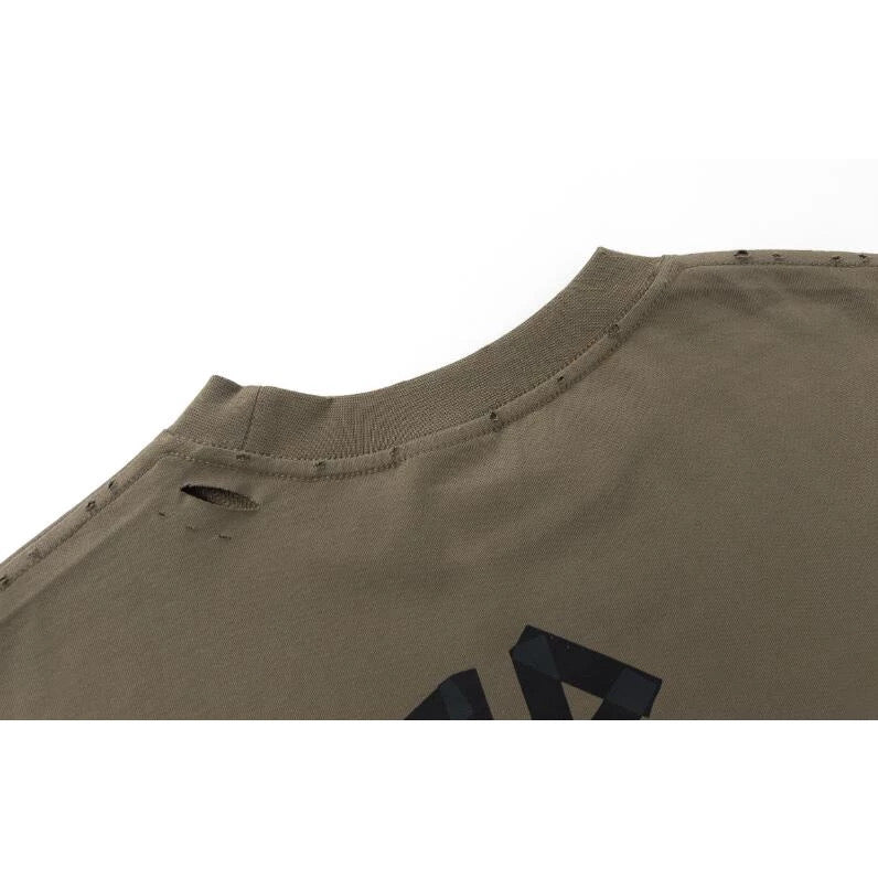 BALENCIAGA BROWN MOCHA TYPE TEE - VICE