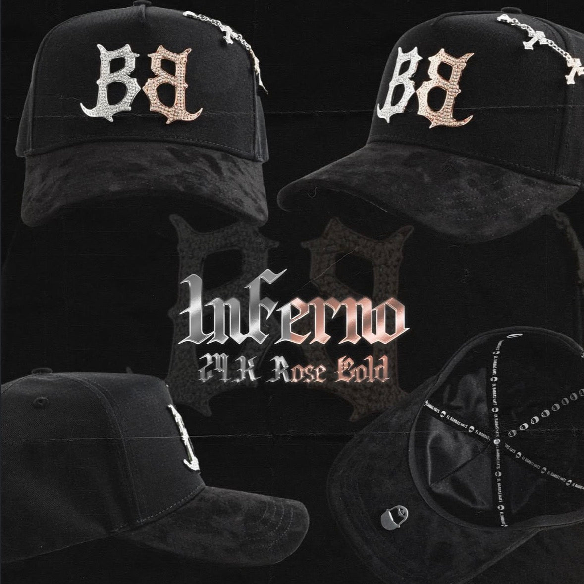 GORRA BARBAS HATS INFERNO 24K
