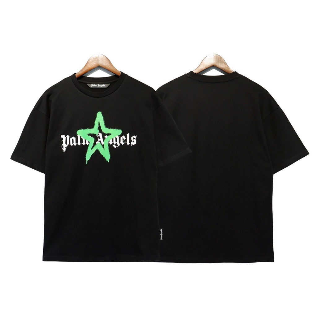 PALM ANGELS STAR SPRAYED TEE