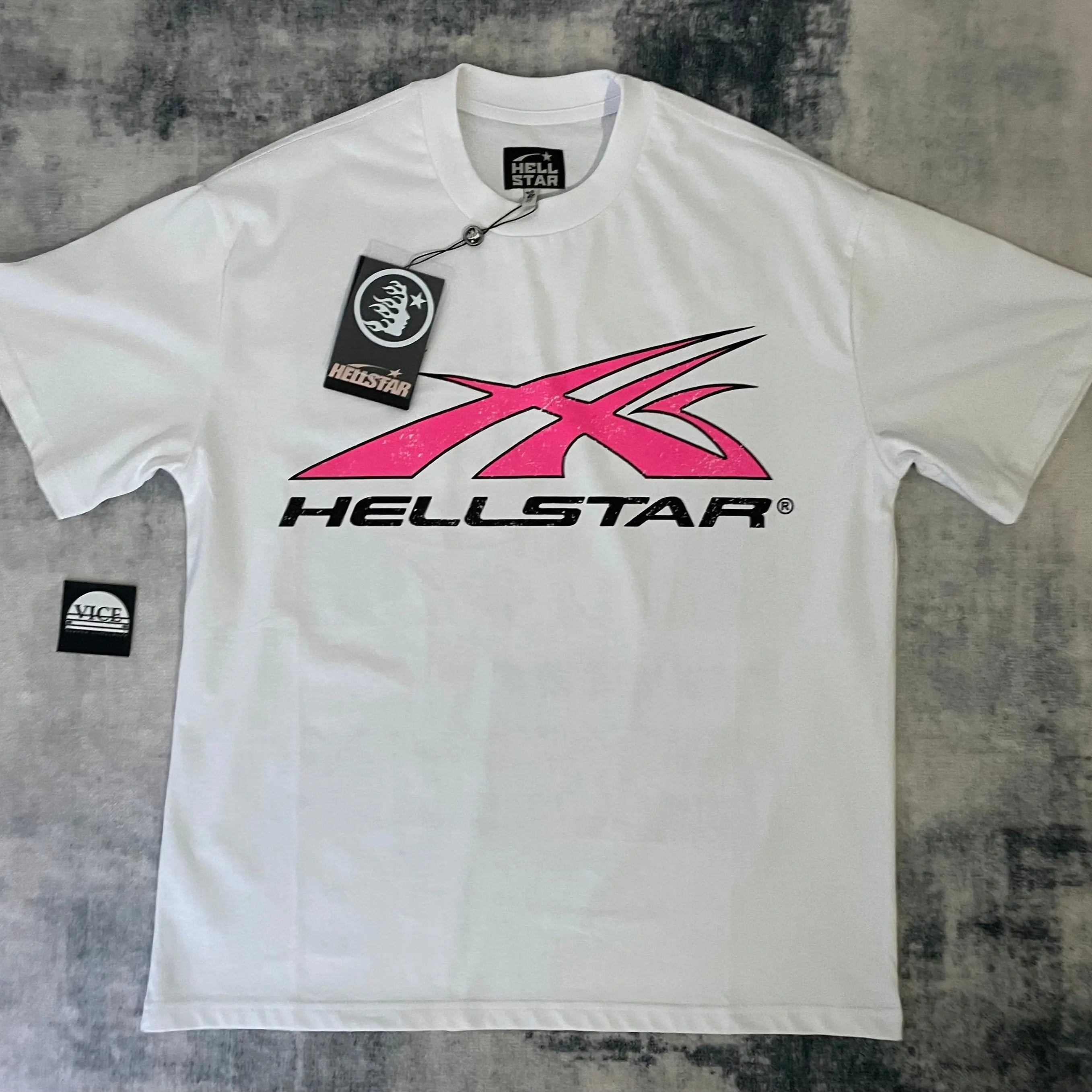 HELLSTAR SPORT WHITE TEE VICE