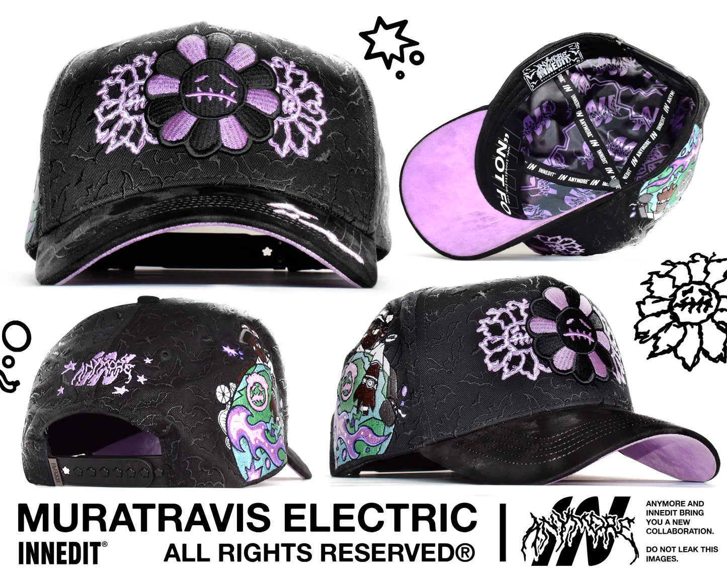 GORRA MURATRAVIS X ANYMORE ELECTRIC