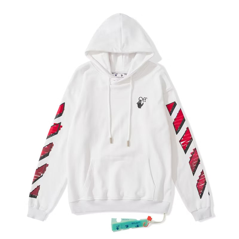 OFF-WHITE RED ARROW HOODIE