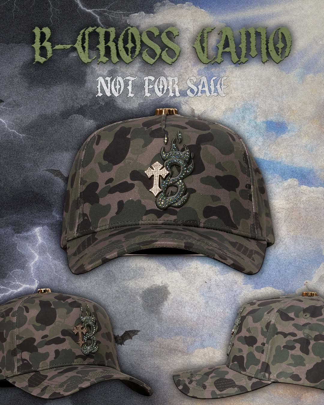GORRA BARBAS HATS B-CROSS CAMO