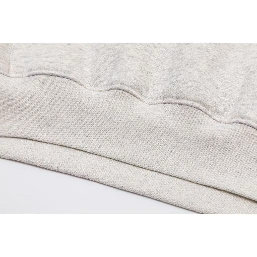 ESSENTIALS RED LOGO HOODIE