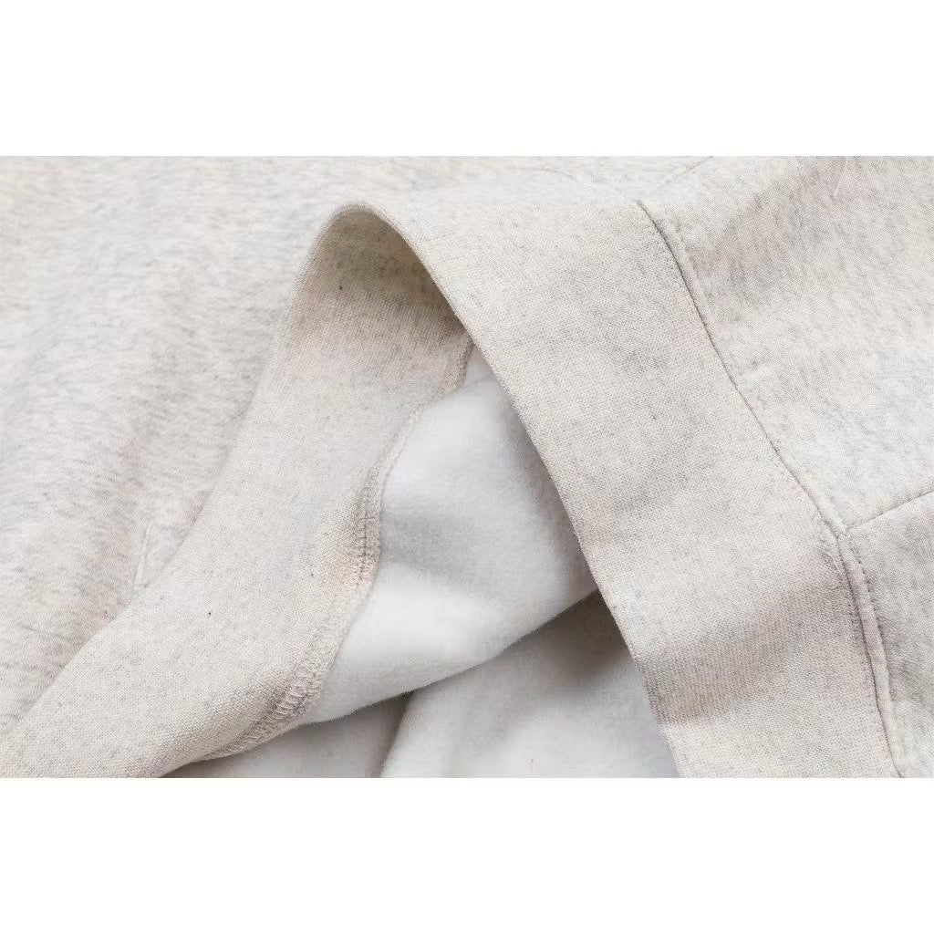 ESSENTIALS RED LOGO HOODIE