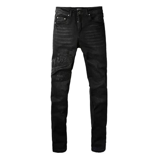 AMIRI JEANS BLACK SLIM FIT