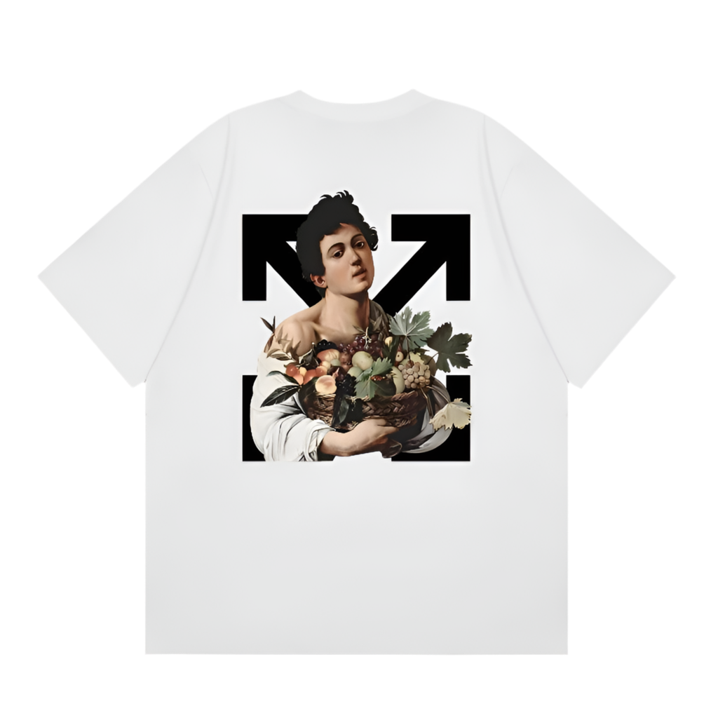 OFF-WHITE BASKET FRUIT TEE - VICE